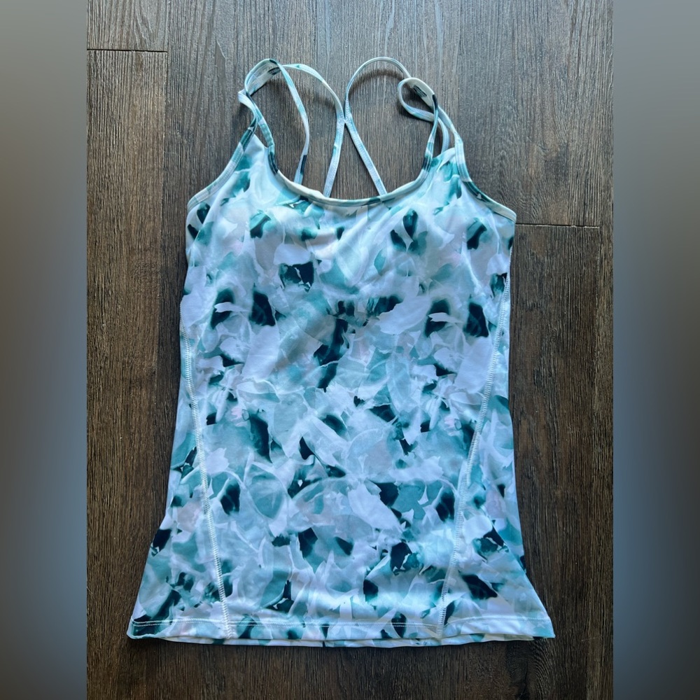 Size XS GAIAM WOMENS BRA TANK SWIMWEAR/BATHING TOP ISABELLE PRINT